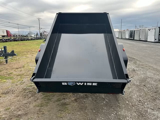 BWise 5x8 Compact Dump Trailer w Spreader Gate (5K GVWR) 2 BWise 5x8 Compact Dump Trailer w Spreader Gate (5K GVWR) - Image 2