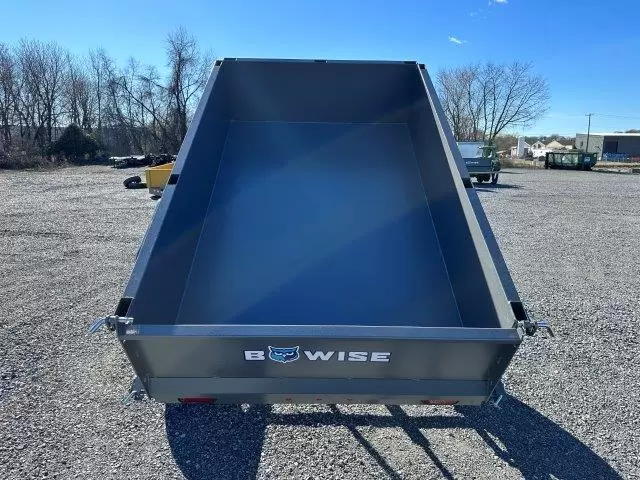 BWise 5x8 Low Profile Dump Trailer w Spreader Gate (5K GVWR) 5 BWise 5x8 Low Profile Dump Trailer w Spreader Gate (5K GVWR) - Image 5