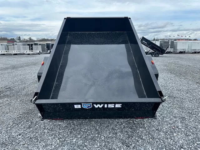 BWise 5x8 Compact Dump Trailer w Spreader Gate (3K GVWR) 2 BWise 5x8 Compact Dump Trailer w Spreader Gate (3K GVWR) - Image 2