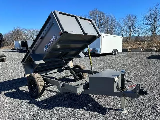 BWise 5x8 Low Profile Dump Trailer w Spreader Gate (5K GVWR) 6 BWise 5x8 Low Profile Dump Trailer w Spreader Gate (5K GVWR) - Image 6