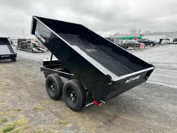 BWise 6x10 Deckover Dump Trailer w Spreader Gate (10K GVWR) 4 BWise 6x10 Deckover Dump Trailer w Spreader Gate (10K GVWR) - Image 4