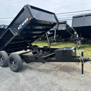 BWise 6x10 Low Profile Dump Trailer (12K GVWR)