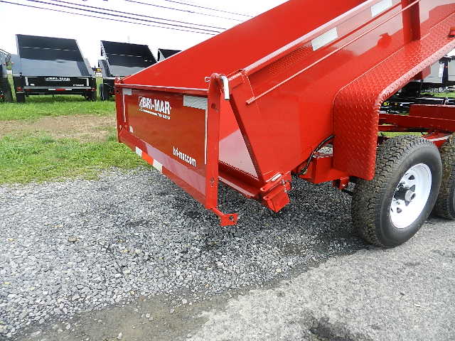 BWise 6x12 Dump Trailer w/ Spreader Gate (10K GVWR) 8 BWise 6x12 Dump Trailer w/ Spreader Gate (10K GVWR) - Image 8
