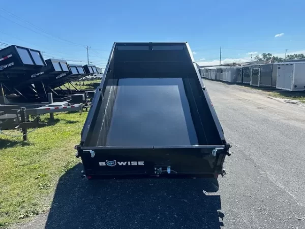 BWise 6x12 Dump Trailer w Combo Gate & Slide-Out Ramps (10K GVWR) 4 BWise 6x12 Dump Trailer w Combo Gate & Slide-Out Ramps (10K GVWR) - Image 4