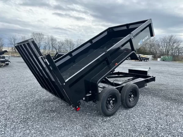 BWise 6x12 Dump Trailer w Landscape Ramp Gate (10K GVWR) 1 BWise 6x12 Dump Trailer w Landscape Ramp Gate (10K GVWR)
