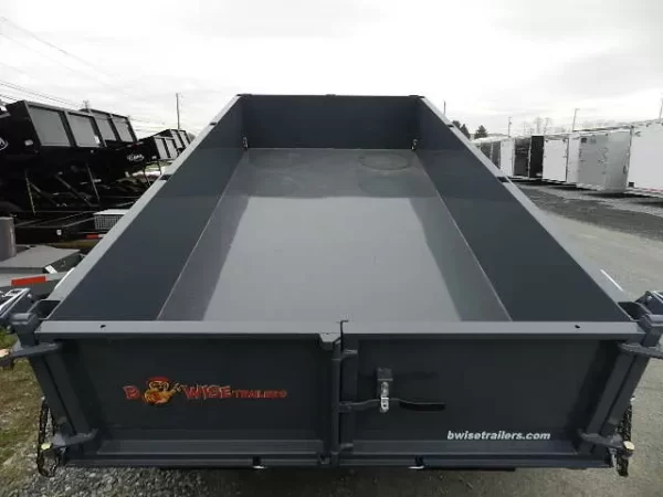 BWise 6x12 Dump Trailer w Combo Gate & Ramps (10K GVWR) 2 BWise 6x12 Dump Trailer w Combo Gate & Ramps (10K GVWR) - Image 2
