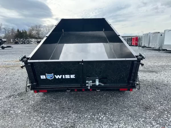 BWise 6x12 Low Profile Dump Trailer w Hydraulic Power Jack (10K) 3 BWise 6x12 Low Profile Dump Trailer w Hydraulic Power Jack (10K) - Image 3