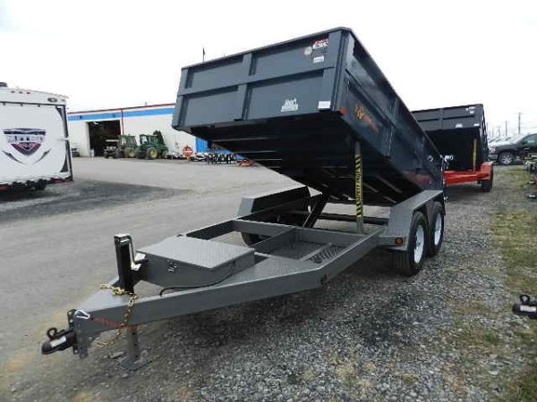 BWise 6x12 Dump Trailer w Combo Gate & Ramps (10K GVWR) 5 BWise 6x12 Dump Trailer w Combo Gate & Ramps (10K GVWR) - Image 5
