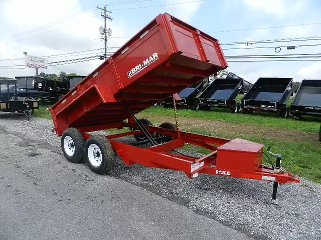BWise 6x12 Dump Trailer w/ Spreader Gate (10K GVWR) 6 BWise 6x12 Dump Trailer w/ Spreader Gate (10K GVWR) - Image 6