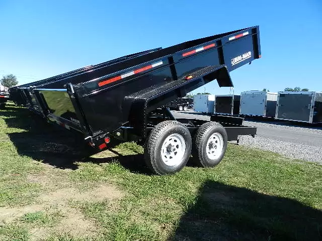 BWise 6x12 Dump Trailer w/ Spreader Gate (10K GVWR) 2 BWise 6x12 Dump Trailer w/ Spreader Gate (10K GVWR) - Image 2