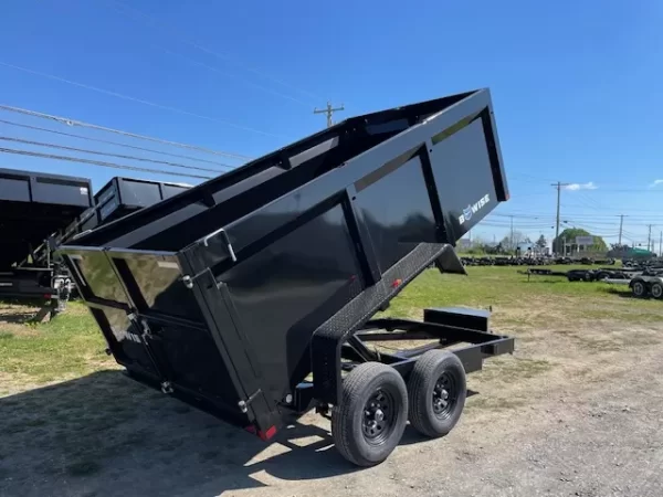 BWise 6x12 Dump Trailer w/ High Sides & Slide Out Ramps (10K GVWR) 5 BWise 6x12 Dump Trailer w/ High Sides & Slide Out Ramps (10K GVWR) - Image 5