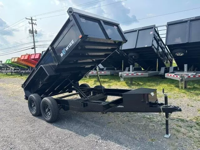 BWise 6x12 Low Profile Dump Trailer w Tarp Kit (10K GVWR) 1 BWise 6x12 Low Profile Dump Trailer w Tarp Kit (10K GVWR)