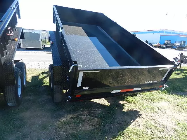 BWise 6x12 Dump Trailer w/ Spreader Gate (10K GVWR) 3 BWise 6x12 Dump Trailer w/ Spreader Gate (10K GVWR) - Image 3
