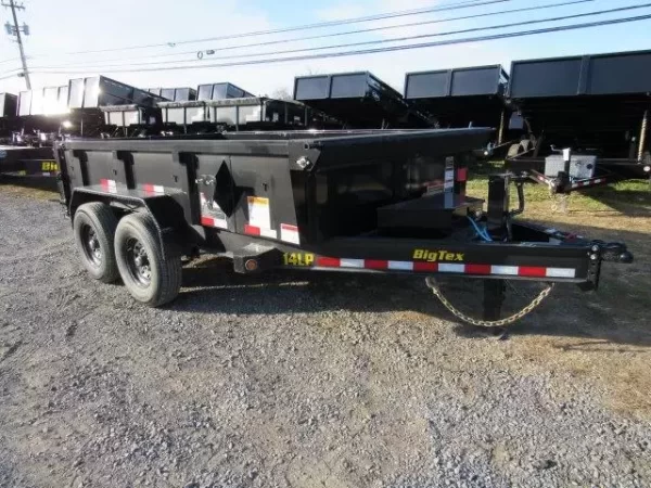 Big Tex 7x12 Low Profile Dump Trailer w Scissor Lift 5 Big Tex 7x12 Low Profile Dump Trailer w Scissor Lift - Image 5