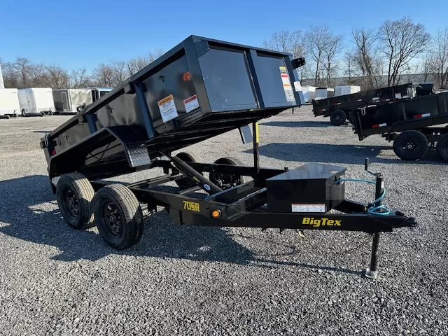 Big Tex 5x10 Low Profile Dump Trailer w Barn Doors 1 Big Tex 5x10 Low Profile Dump Trailer w Barn Doors