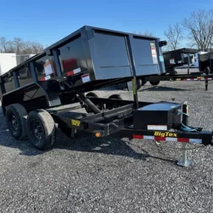 Big Tex 6x10 Low Profile Dump Trailer w Slide-Out Ramps