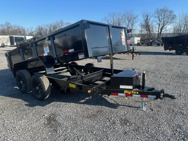 Big Tex 6x12 Low Profile Dump Trailer w Slide-In Ramps 4 Big Tex 6x12 Low Profile Dump Trailer w Slide-In Ramps - Image 4