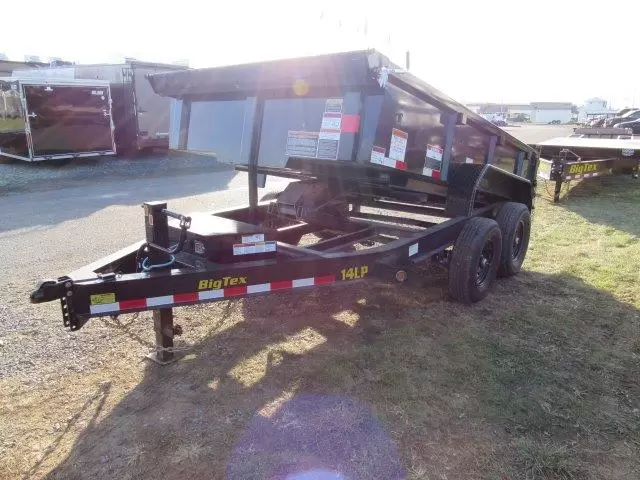 Big Tex 7x12 Low Profile Dump Trailer w Scissor Lift 2 Big Tex 7x12 Low Profile Dump Trailer w Scissor Lift - Image 2