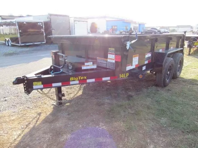 Big Tex 7x12 Low Profile Dump Trailer w Scissor Lift 4 Big Tex 7x12 Low Profile Dump Trailer w Scissor Lift - Image 4