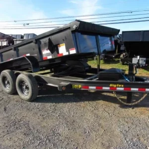 Big Tex 7x12 Low Profile Dump Trailer w Scissor Lift