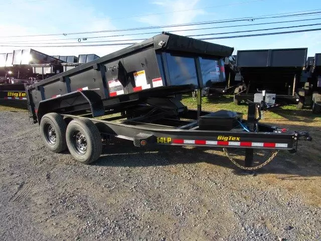 Big Tex 7x12 Low Profile Dump Trailer w Scissor Lift 8 Big Tex 7x12 Low Profile Dump Trailer w Scissor Lift - Image 8