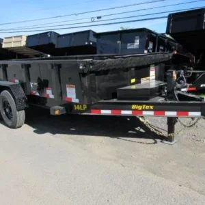 Big Tex 7x14 Dump Trailer w Scissor Lift (14K GVWR)