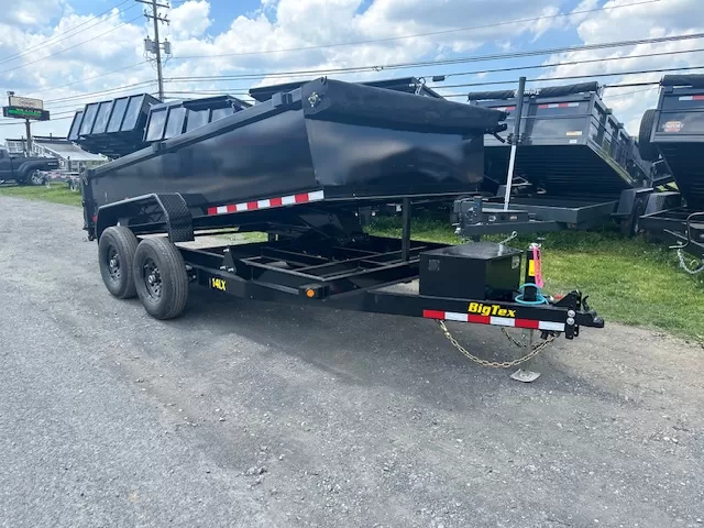 Big Tex 7x14 Dump Trailer 14LX w Channel Frame (14K GVWR) 1 Big Tex 7x14 Dump Trailer 14LX w Channel Frame (14K GVWR)