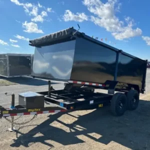 Big Tex 7x14 14LX High Side Dump Trailer (14K GVWR)