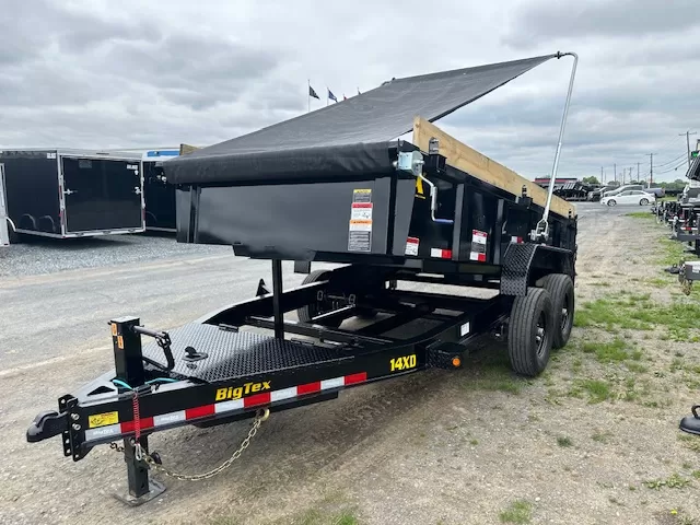 Big Tex X-Series 7x14 Heavy Duty Dump Trailer (14K GVWR) 1 Big Tex X-Series 7x14 Heavy Duty Dump Trailer (14K GVWR)
