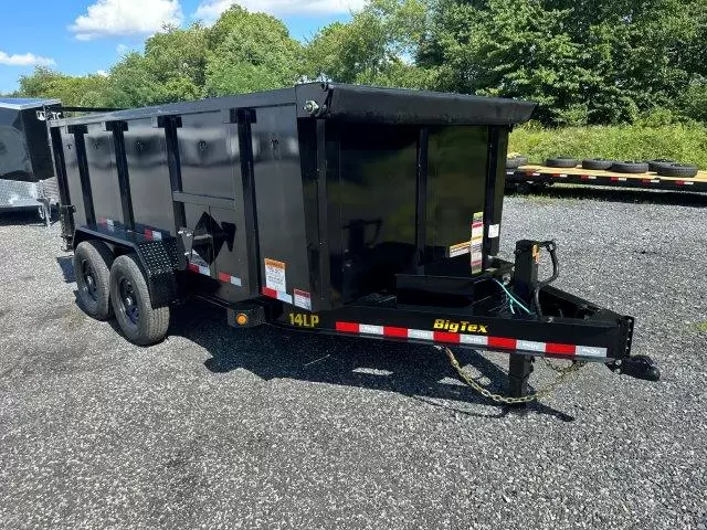Big Tex 7x14 Dump Trailer w 4′ Solid Steel Sides (High Volume) 5 Big Tex 7x14 Dump Trailer w 4′ Solid Steel Sides (High Volume) - Image 5