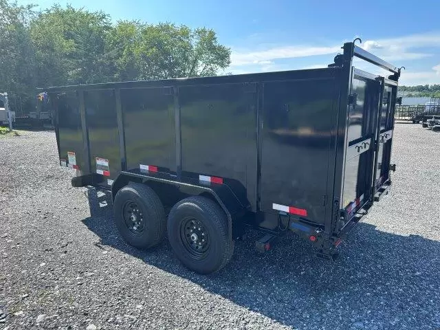 Big Tex 7x14 Dump Trailer w 4′ Solid Steel Sides (High Volume) 6 Big Tex 7x14 Dump Trailer w 4′ Solid Steel Sides (High Volume) - Image 6