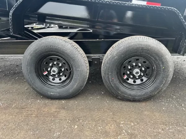 Big Tex 7x16 Gooseneck Dump Trailer w Combo Gate & Ramps 5 Big Tex 7x16 Gooseneck Dump Trailer w Combo Gate & Ramps - Image 5