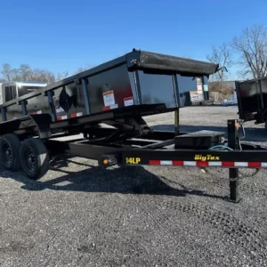 Big Tex 7x16 Dump Trailer w Scissor Lift (14K GVWR)