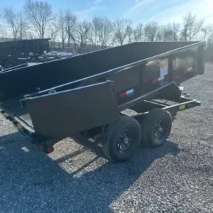 Big Tex 6x12 Low Profile Dump Trailer w Slide-In Ramps