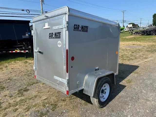 Car Mate 4x6 Enclosed Cargo Trailer w Single Rear Door 3 Car Mate 4x6 Enclosed Cargo Trailer w Single Rear Door - Image 3