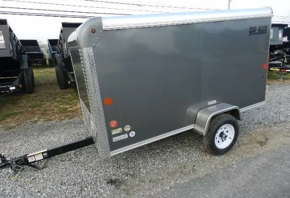Car Mate 4x8.5 Enclosed Cargo Trailer – Screwless Exterior 4 Car Mate 4x8.5 Enclosed Cargo Trailer – Screwless Exterior - Image 4