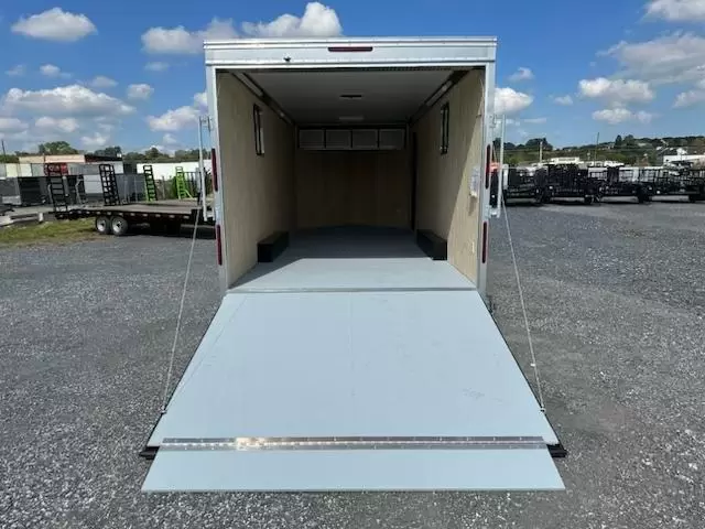 Car Mate 8.5x20 Custom Enclosed Cargo Trailer w V-Nose 4 Car Mate 8.5x20 Custom Enclosed Cargo Trailer w V-Nose - Image 4