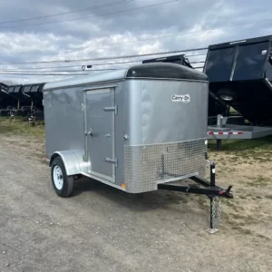 Carry On 5x10 Enclosed Cargo Trailer w Single Rear Door