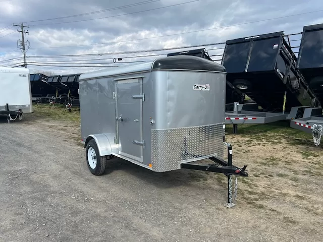 Carry On 5x10 Enclosed Cargo Trailer w Single Rear Door 1 Carry On 5x10 Enclosed Cargo Trailer w Single Rear Door