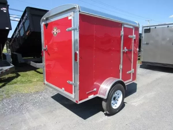 Carry On 5x8 Enclosed Cargo Trailer w/ 6" Added Height 5 Carry On 5x8 Enclosed Cargo Trailer w/ 6" Added Height - Image 5