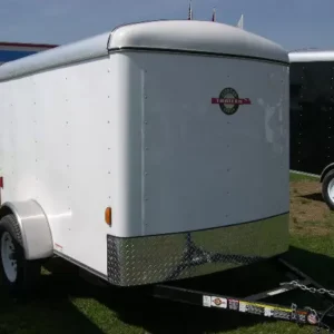 Carry On 5x8 Enclosed Cargo Trailer w Single Rear Door