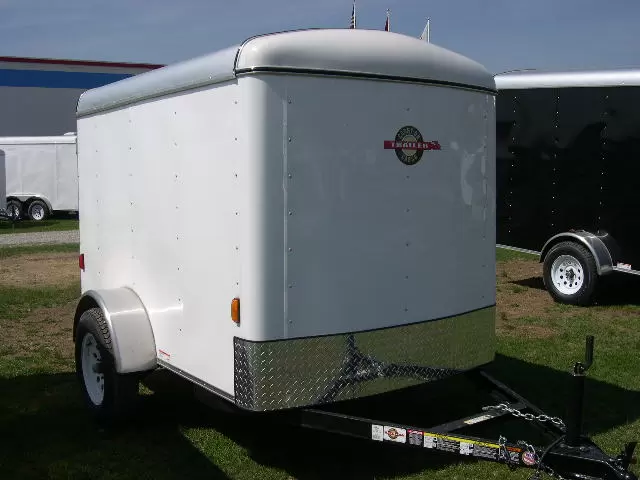 Carry On 5x8 Enclosed Cargo Trailer w Single Rear Door 1 Carry On 5x8 Enclosed Cargo Trailer w Single Rear Door