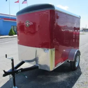 Carry On 5x8 Enclosed Cargo Trailer w/ 6" Added Height