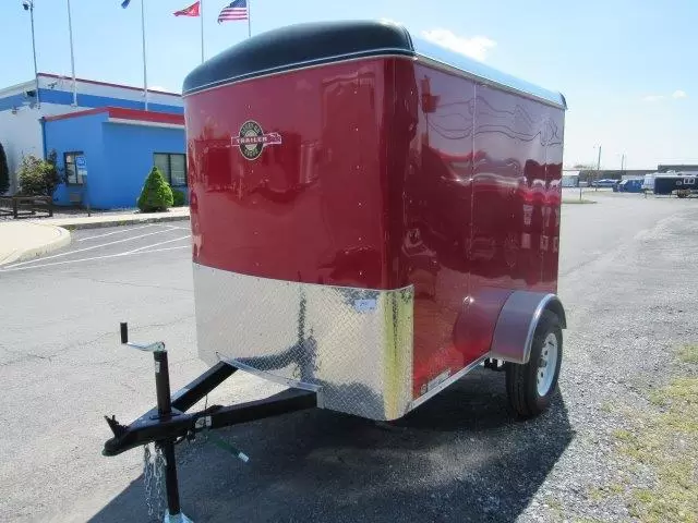 Carry On 5x8 Enclosed Cargo Trailer w/ 6" Added Height 1 Carry On 5x8 Enclosed Cargo Trailer w/ 6" Added Height