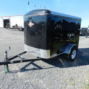 Carry On 5x8 Enclosed Cargo Trailer w Rear Ramp Door