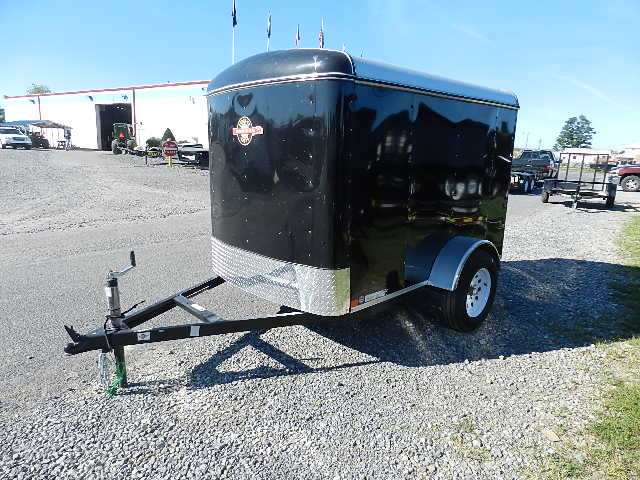 Carry On 5x8 Enclosed Cargo Trailer w Rear Ramp Door 1 Carry On 5x8 Enclosed Cargo Trailer w Rear Ramp Door