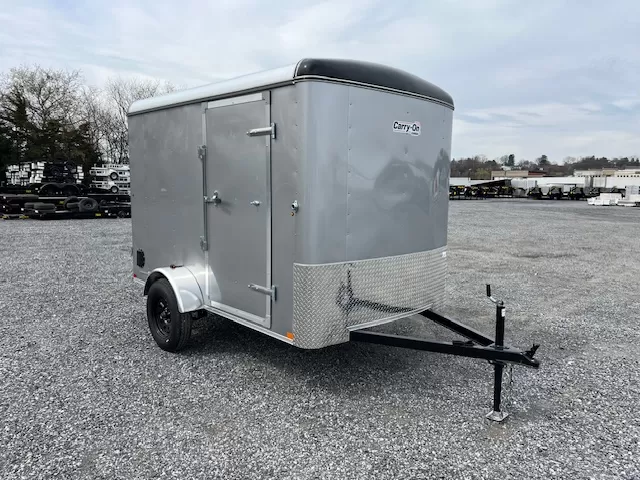 Carry On 6x10 Enclosed Cargo Trailer w Barn Doors 1 Carry On 6x10 Enclosed Cargo Trailer w Barn Doors