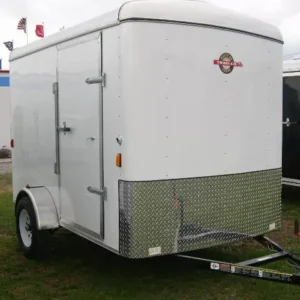 Carry On 6x10 Enclosed Cargo Trailer w Rear Ramp Door