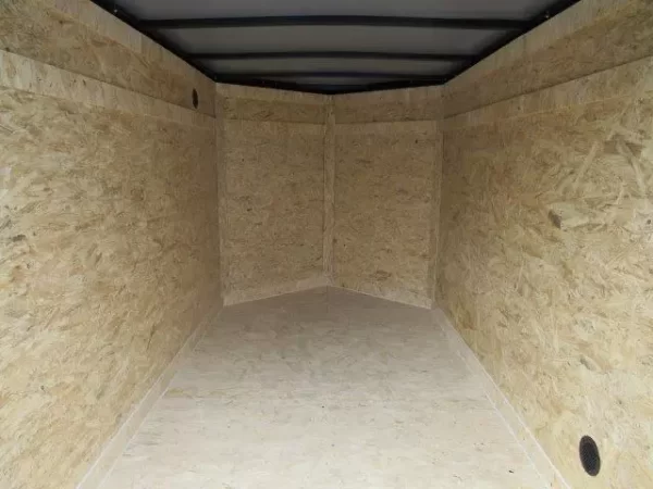 Covered Wagon 5x8 Enclosed Cargo Trailer w Single Rear Door 2 Covered Wagon 5x8 Enclosed Cargo Trailer w Single Rear Door - Image 2