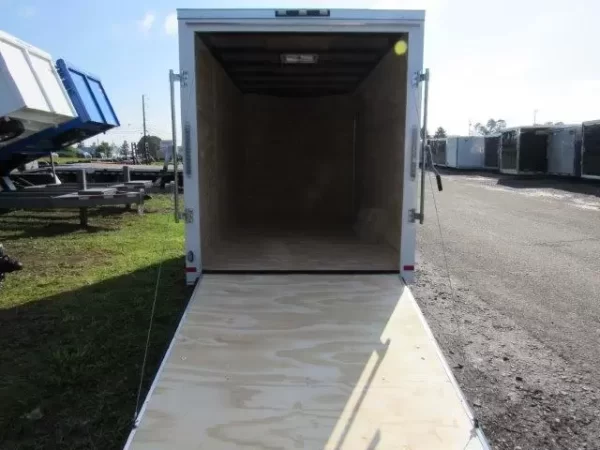 Covered Wagon 6x12 Enclosed Cargo Trailer w Rear Ramp Door 3 Covered Wagon 6x12 Enclosed Cargo Trailer w Rear Ramp Door - Image 3